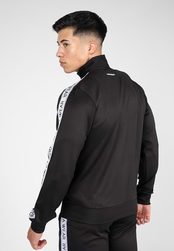 Gorilla Wear Delaware Track Jacket -Black