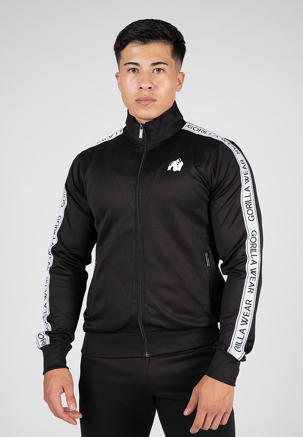 gorilla wear Delaware Track Jacket -Black