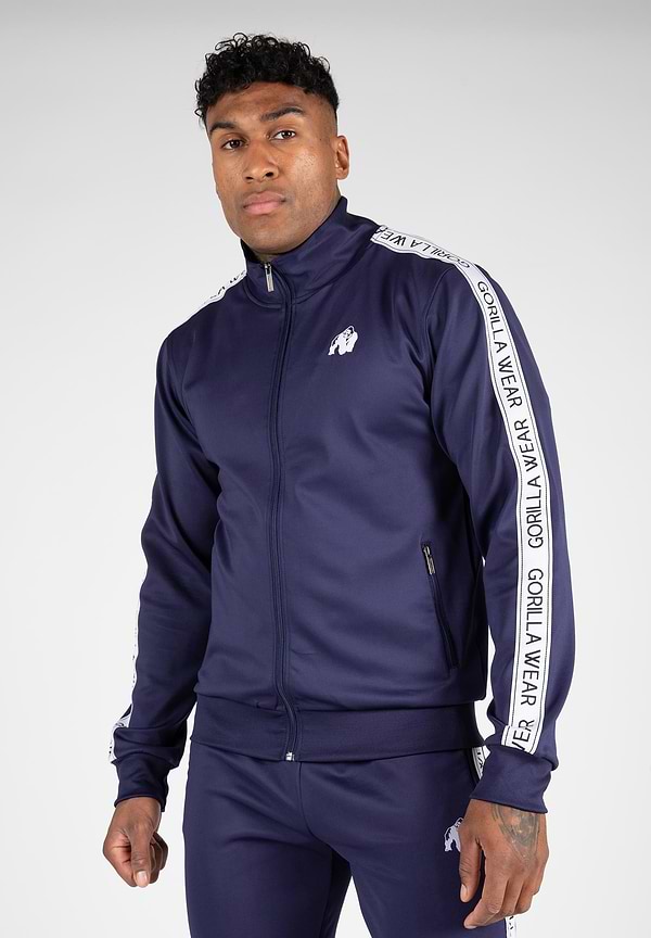 gorilla wear Delaware Track Jacket - Navy