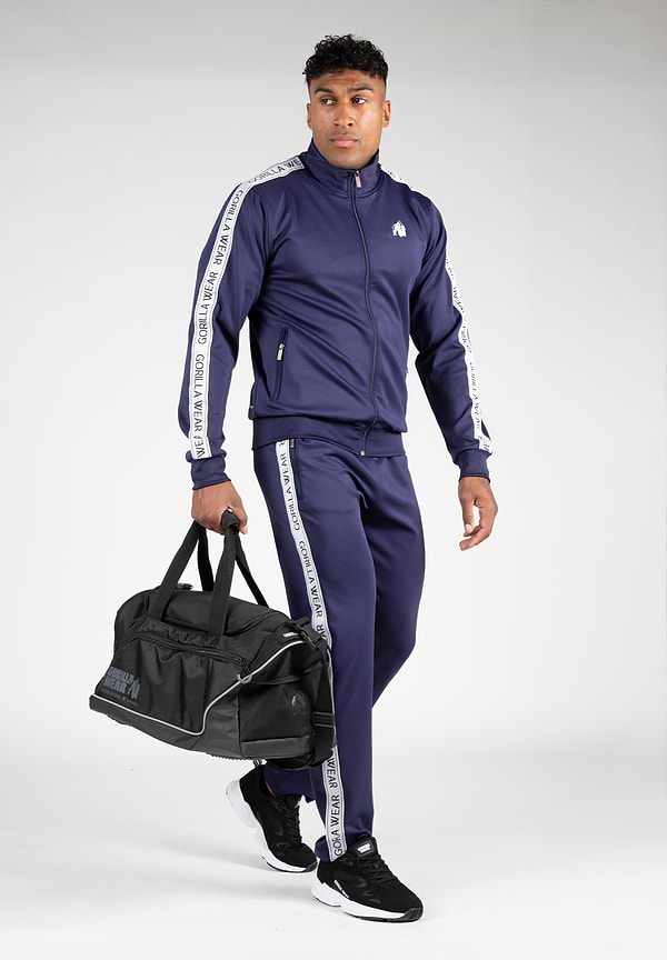 Gorilla Wear Delaware Track Pants -Navy