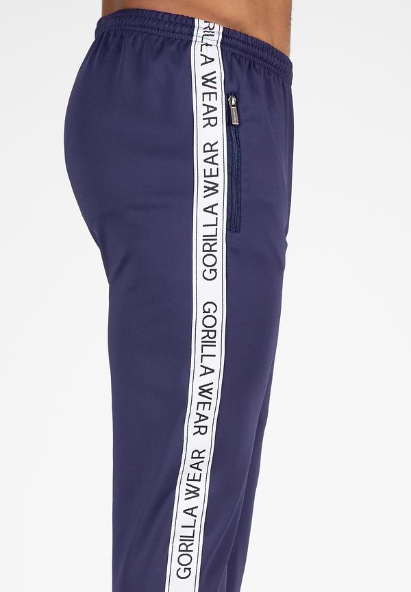 Gorilla Wear Delaware Track Pants -Navy