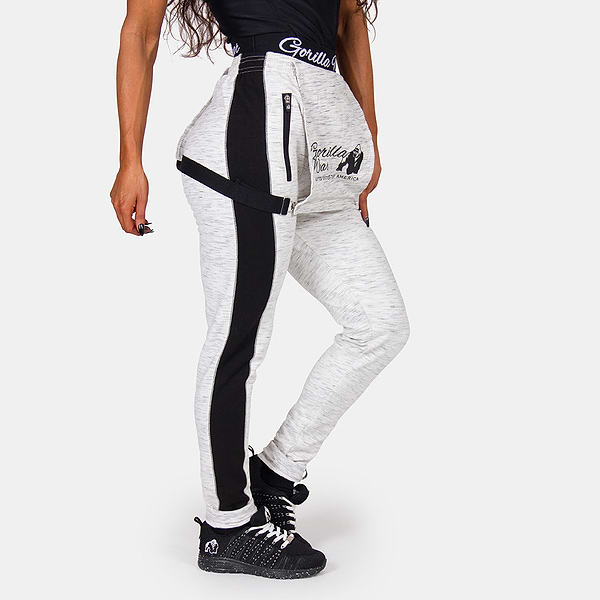 Gorilla Wear Dolores Dungarees - Gray/Black