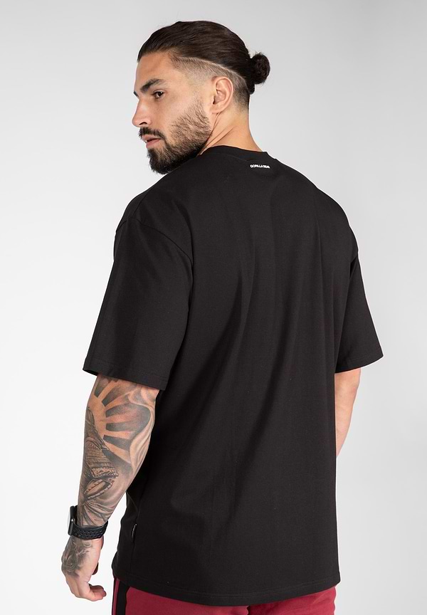 Gorilla Wear Dover Oversized T-Shirt - Black