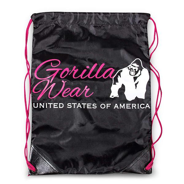 gorilla wear Gorilla Wear Drawstring Bag - Black/Pink