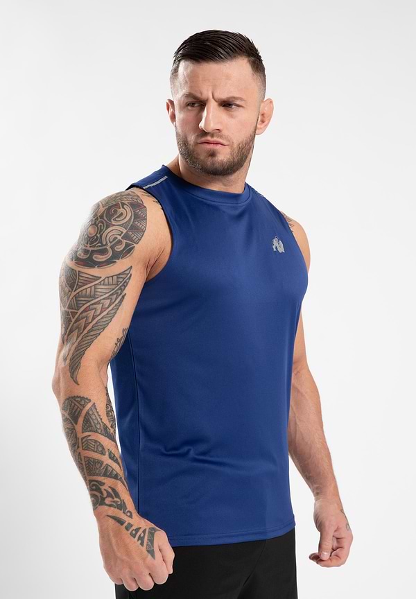gorilla wear Easton Tank Top - Blue