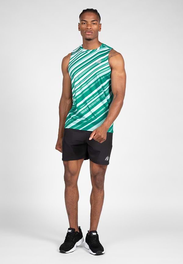 Gorilla Wear Easton Tank Top - Teal Green