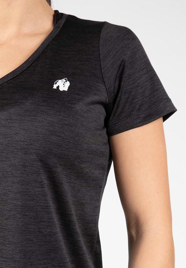 Gorilla Wear Elmira V-Neck T-Shirt - Black