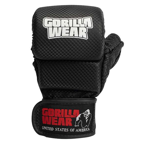 Gorilla Wear Ely MMA Sparring Gloves - Black/White