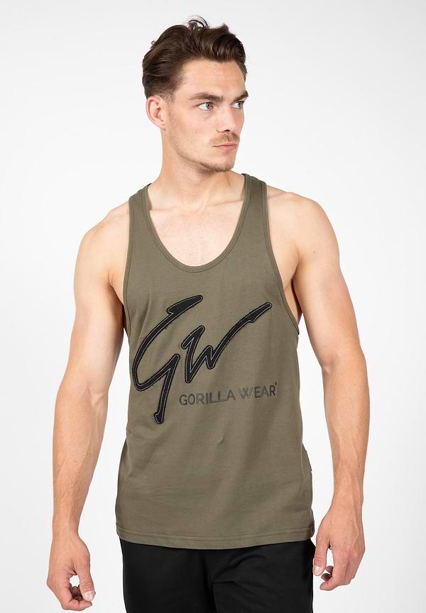 gorilla wear Evansville Tank Top - Army Green