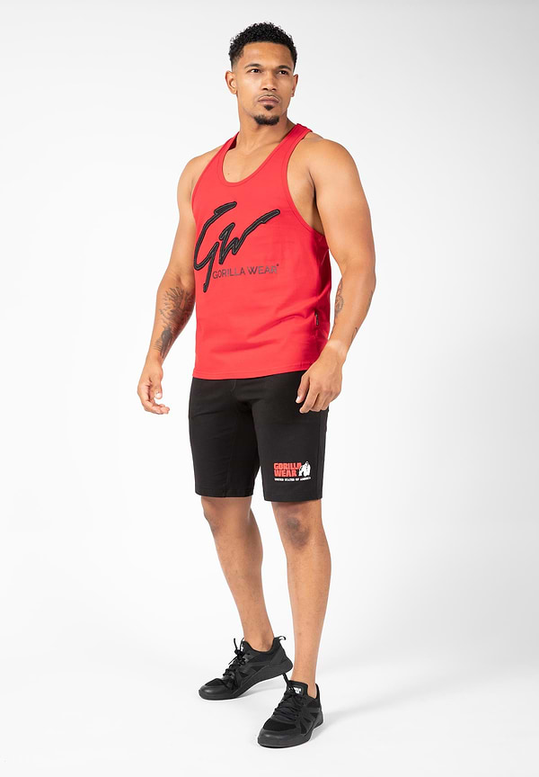 Gorilla Wear Evansville Tank Top - Red