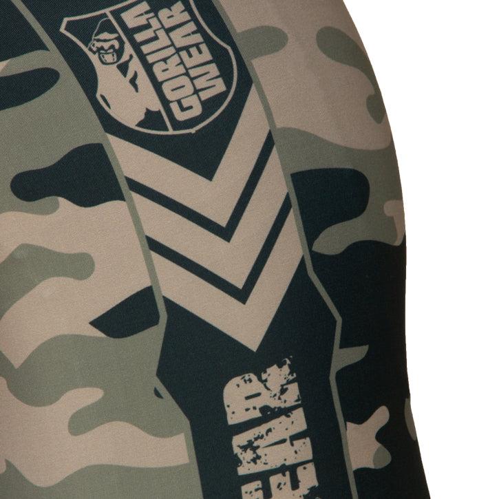 Gorilla Wear Franklin Men's Tights - Army Green Camo