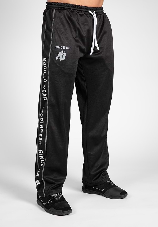 Gorilla Wear Functional Mesh Pants - Black/White