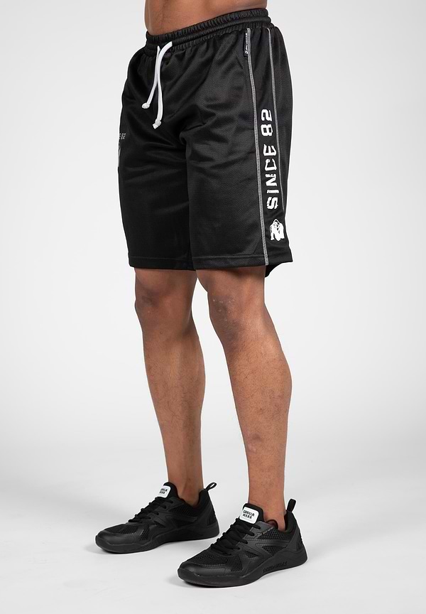 gorilla wear Functional Mesh Shorts - Black/White