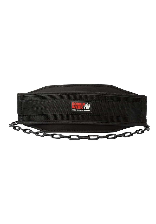 gorilla wear Gorilla Wear Nylon Dip Belt - Black