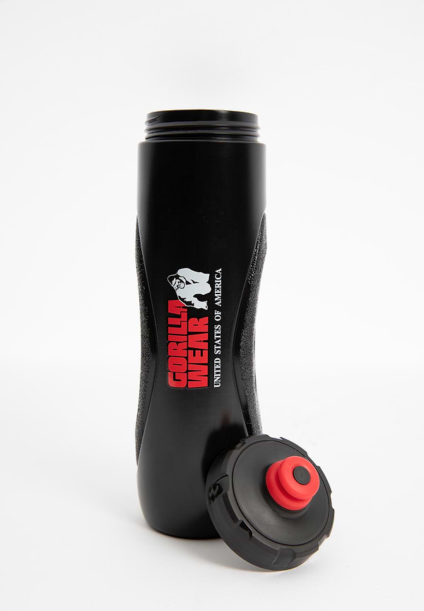 Gorilla Wear Grip Sports Bottle - Black