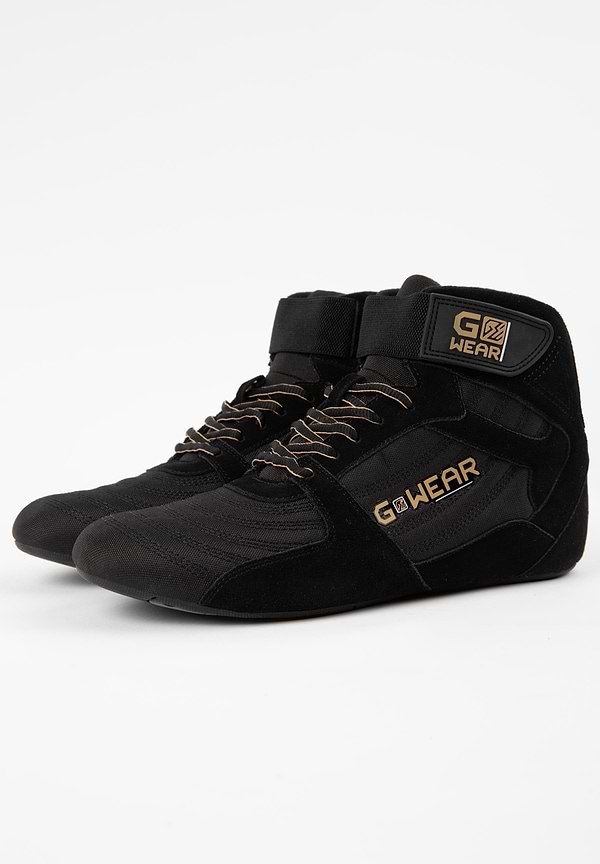 Gorilla Wear Gwear Pro High Tops - Black/Gold