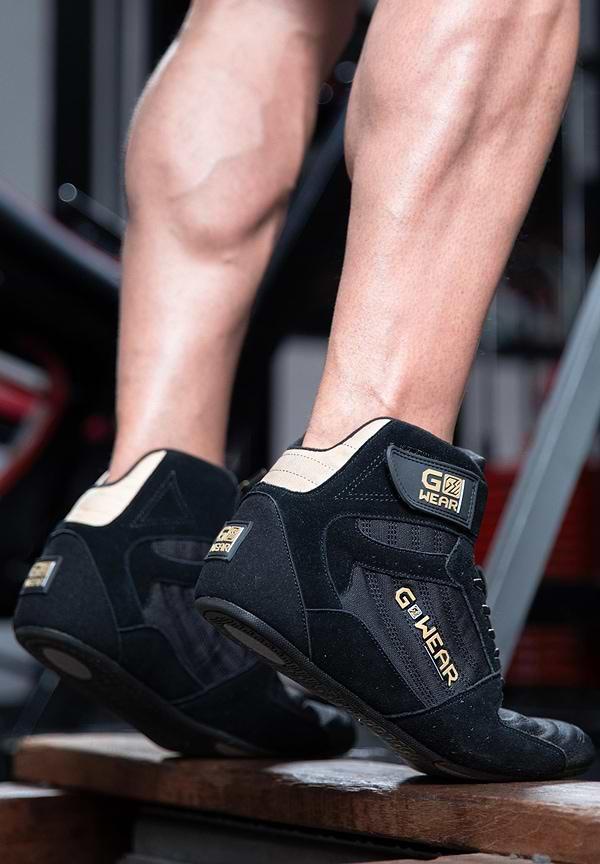 Gorilla Wear Gwear Pro High Tops - Black/Gold