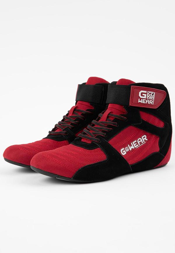 Gorilla Wear Gwear Pro High Tops - Red/Black