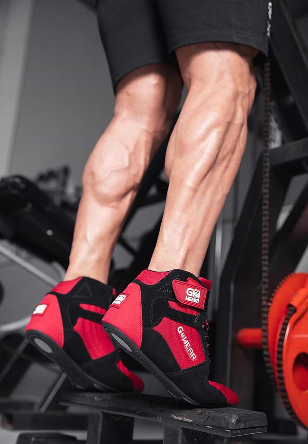 Gorilla Wear Gwear Pro High Tops - Red/Black