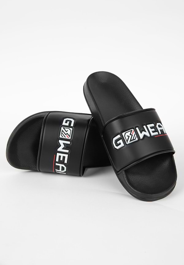 Gorilla Wear GWEAR Slides - Black