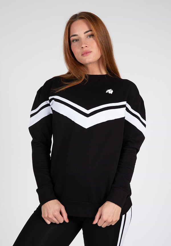 gorilla wear Hailey Oversized Sweatshirt - Black
