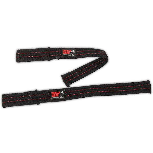 Gorilla Wear Hardcore Lifting Straps - Black