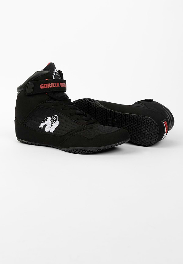 Gorilla Wear Gorilla Wear High Tops - Black Weightlifting Shoes