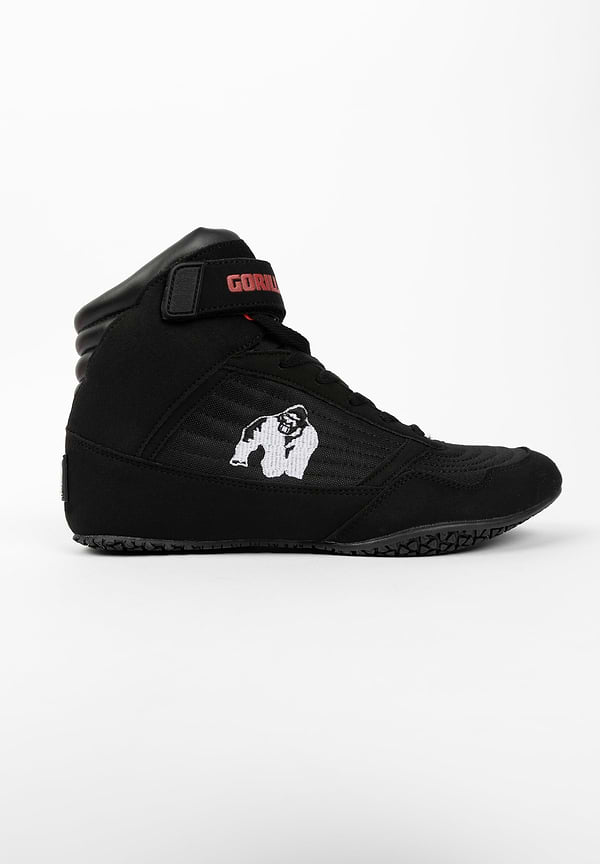 gorilla wear Gorilla Wear High Tops - Black Weightlifting Shoes