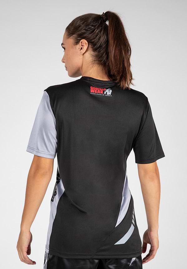 Gorilla Wear Hornell T-Shirt - Black/Gray - Unisex