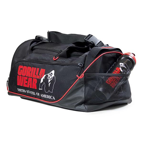 Gorilla Wear Jerome Gym Bag - Black/Red
