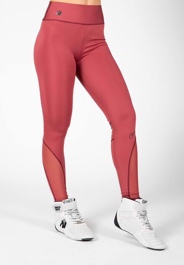 Gorilla Wear Kaycee Tight - Burgundy Red