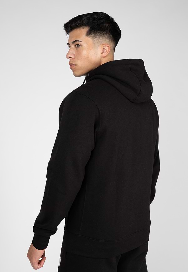Gorilla Wear Kennewick Zipped Hoodie - Black