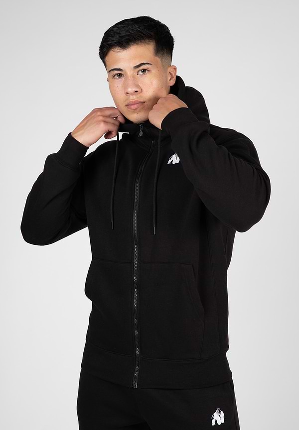 gorilla wear Kennewick Zipped Hoodie - Black