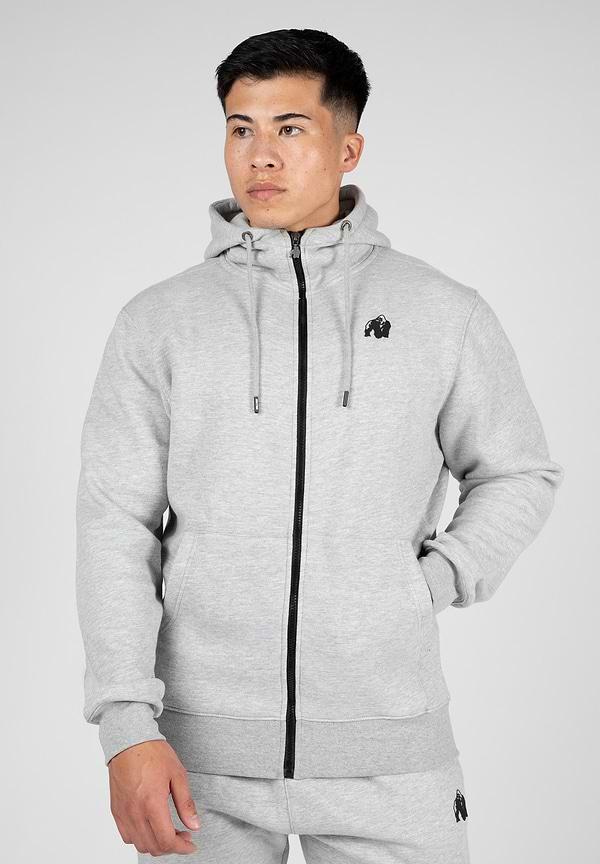 gorilla wear Kennewick Zipped Hoodie - Gray