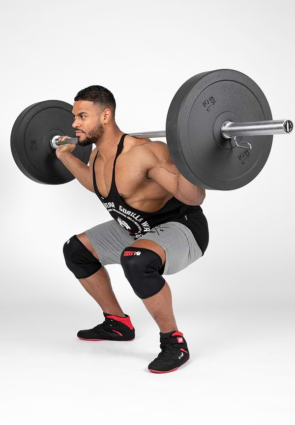 Gorilla Wear Knee Sleeves - 7MM - Black