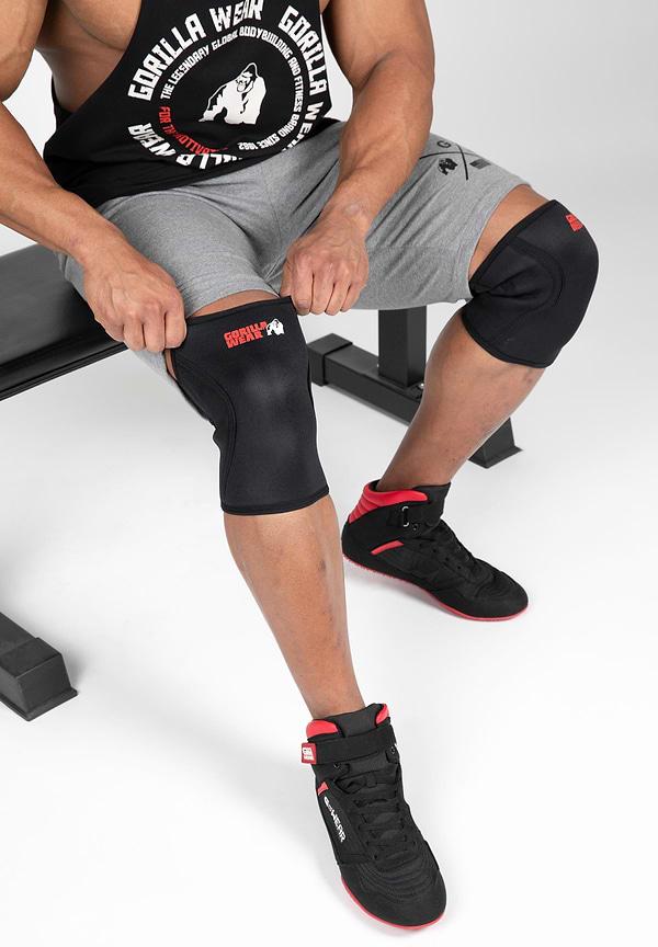 Gorilla Wear Knee Sleeves - 7MM - Black