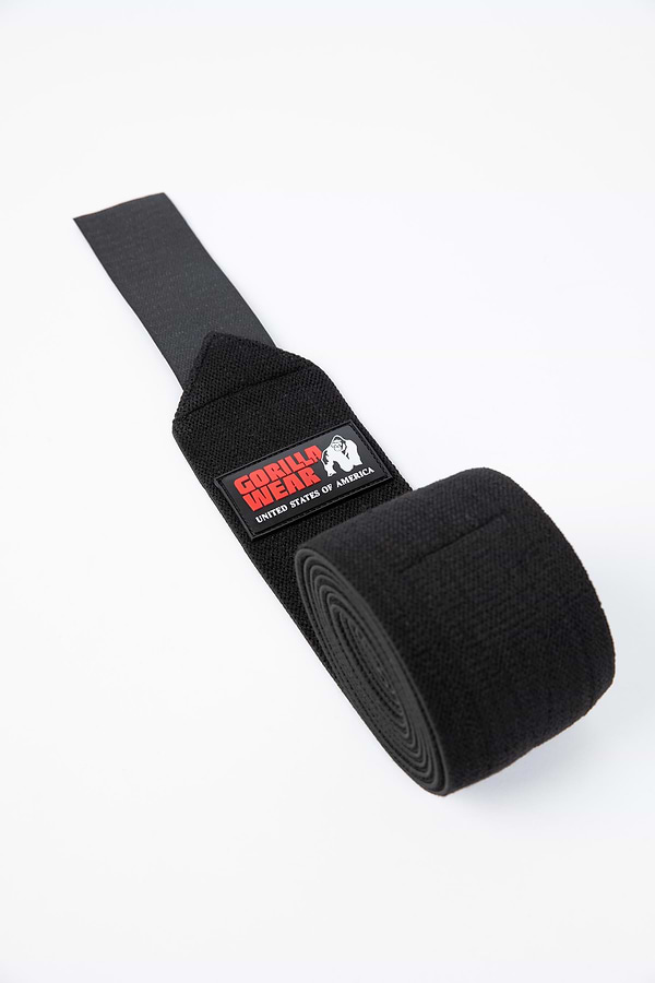 Gorilla Wear Knee Wraps - Black