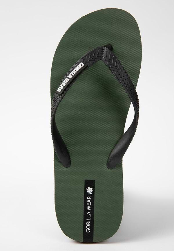Gorilla Wear Kokomo Flip Flops - Army Green