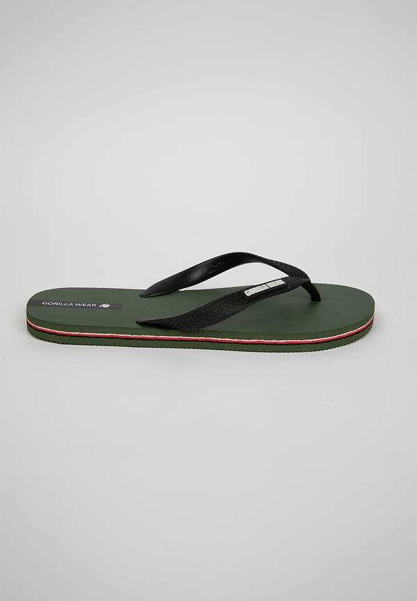 Gorilla Wear Kokomo Flip Flops - Army Green