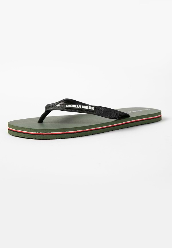gorilla wear Kokomo Flip Flops - Army Green