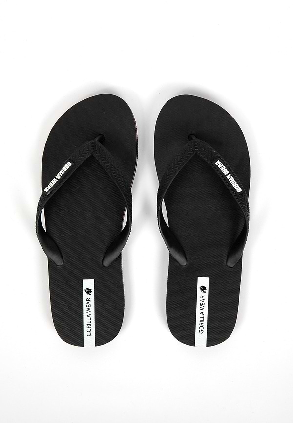 Gorilla Wear Kokomo Flip Flops - Black