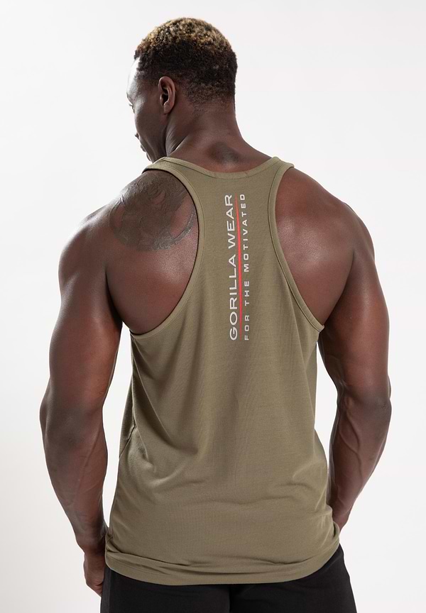 Gorilla Wear Lafayette Tank Top - Army Green