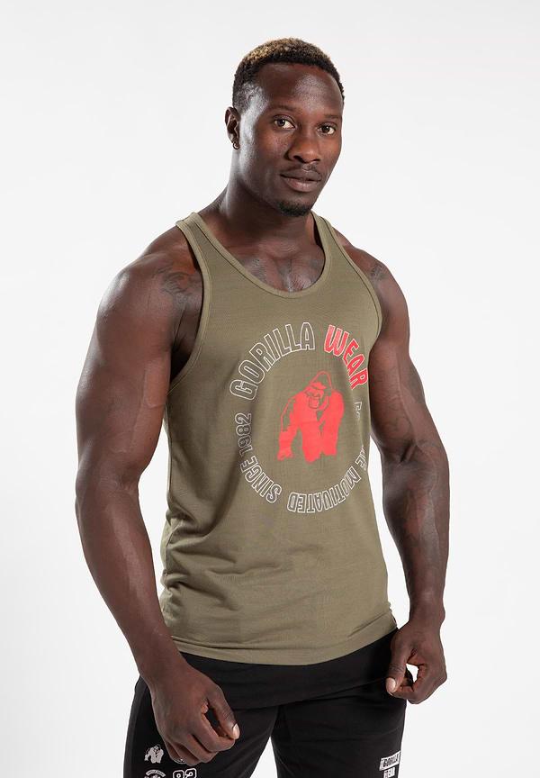 gorilla wear Lafayette Tank Top - Army Green