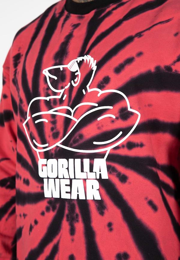 Gorilla Wear Legacy Oversized Sweatshirt - Red/Black