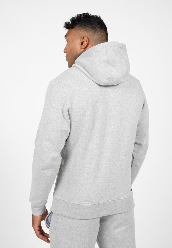 Gorilla Wear Leon Zipped Hoodie - Gray