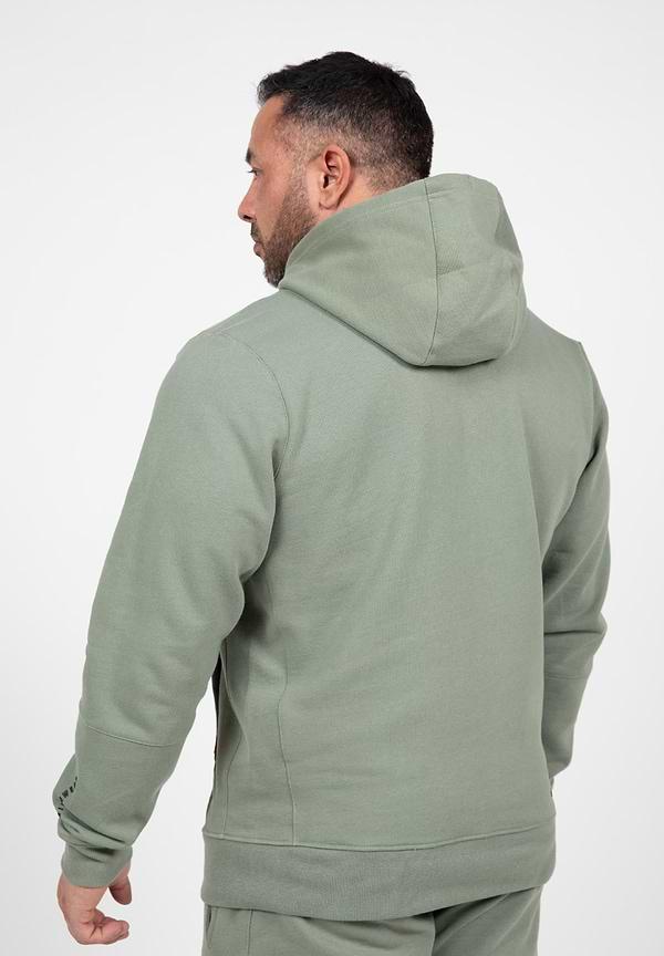 Gorilla Wear Leon Zipped Hoodie - Green