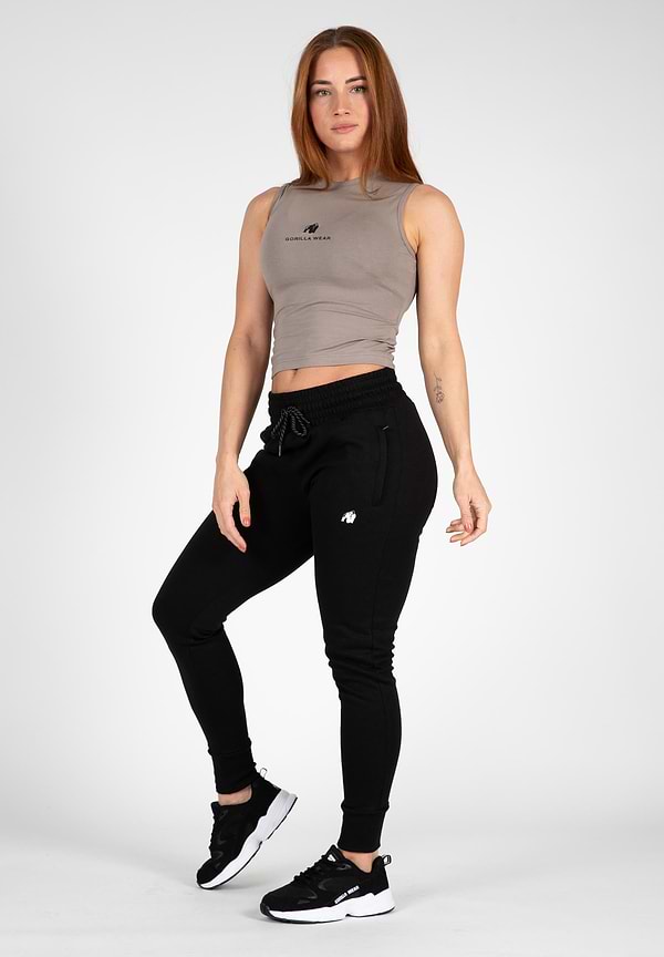 Gorilla Wear Livonia Crop Top - Beige