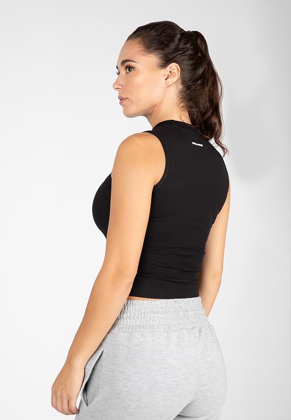 Gorilla Wear Livonia Crop Top -Black