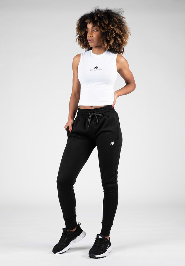 Gorilla Wear Livonia Crop Top - White