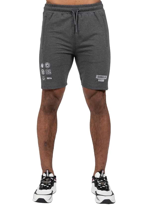 Gorilla Wear Lopez Shorts-Dark Grey Melange